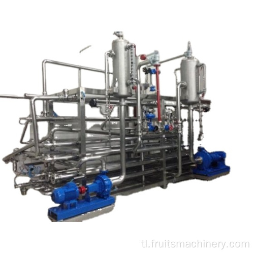 UHT Tubular Sterilizer para sa Milk Juice Production Line